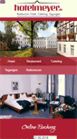 Mobile Screenshot of hotelmeyer.de